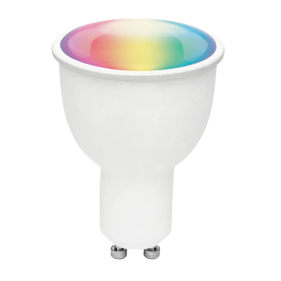 Brillant LED GU10 Smart WiFi LED RGB plus Warm White Biorhythm Globe