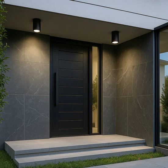 Lexi Myren Outdoor Ceiling Light Black