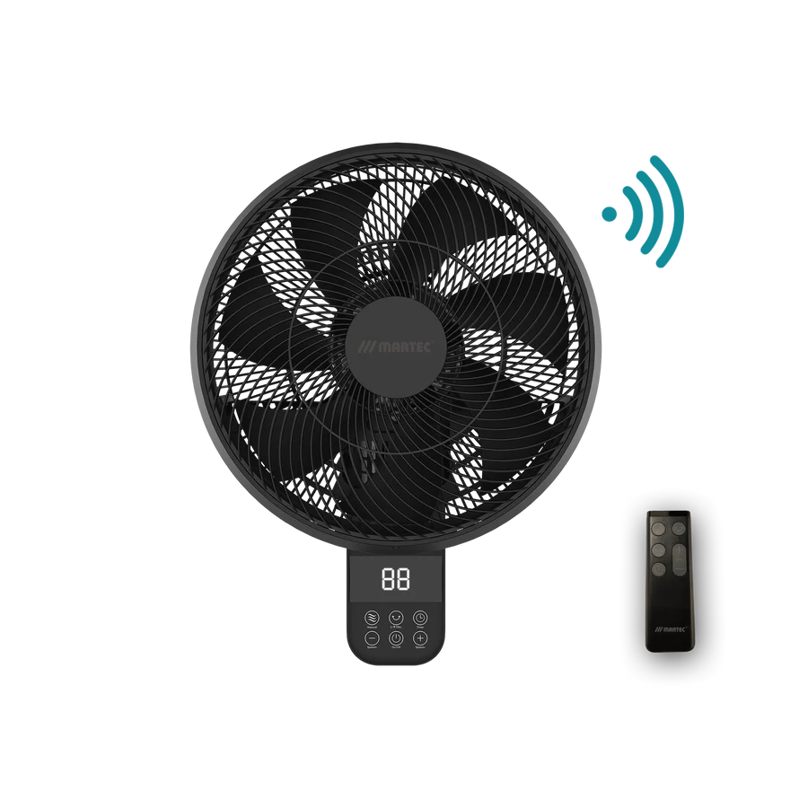 Martec Avalon DC 14″ Smart Wall Fan With Remote Control