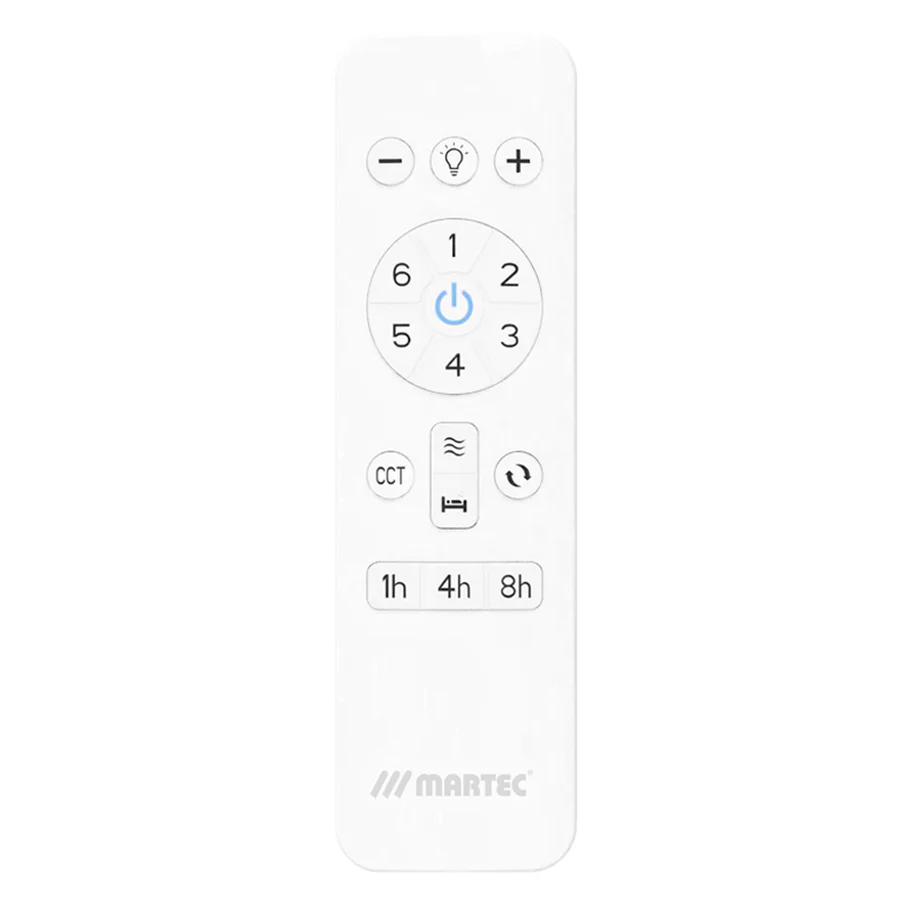 Martec Kingston DC 50″ Smart Ceiling Fan With WIFI Remote Control + LED light