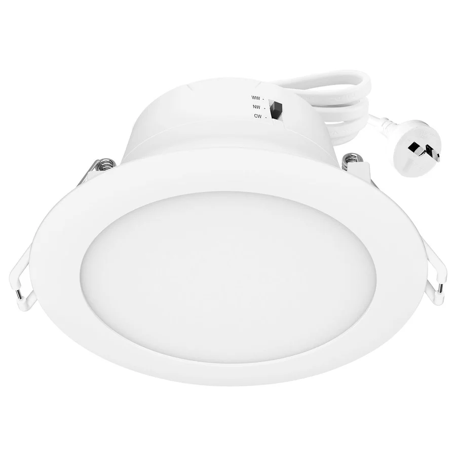Mercator EKO-2 10 Pack Tri-colour 9W LED Downlight