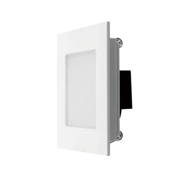 SAL Broom S9311 3W LED Recessed Square Wall Light