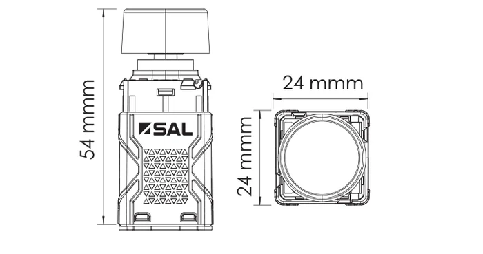 SAL Universal Rotary Dimmer SDD400U