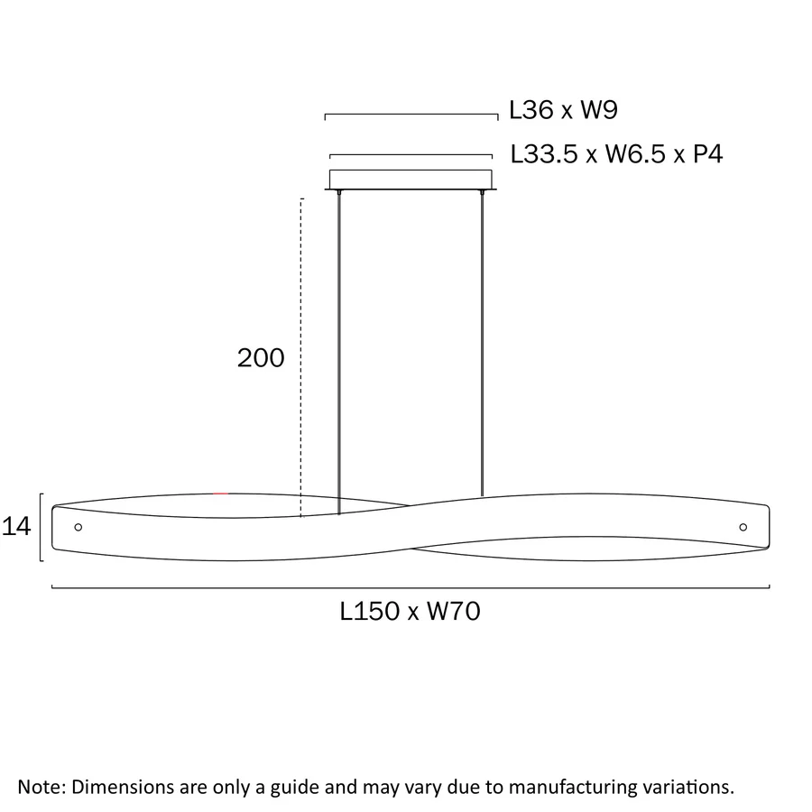 Telbix Arezzo 150 Pendant