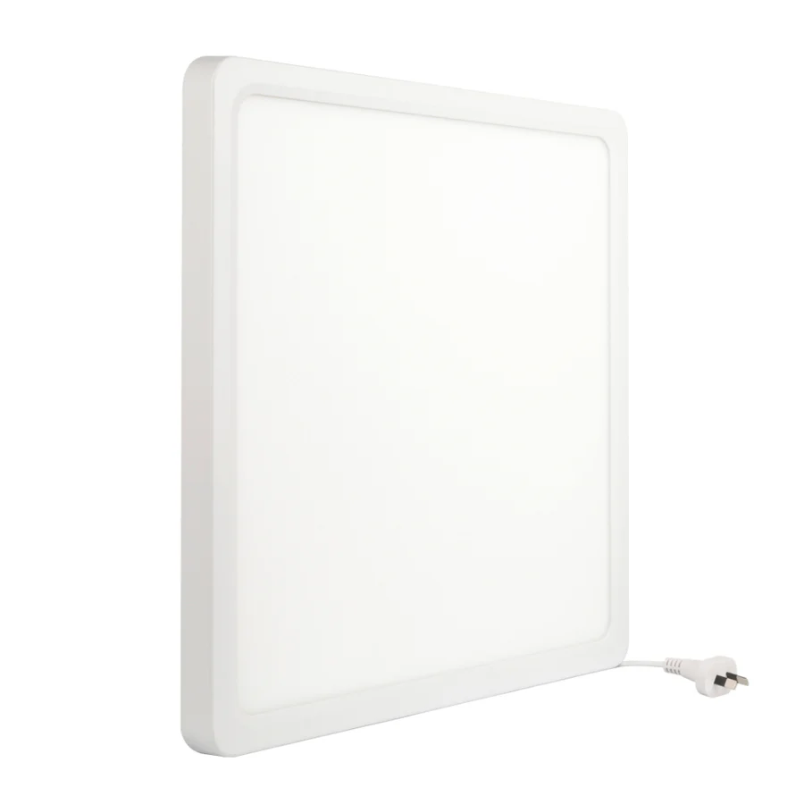 Telbix Lunos 40cm Square Oyster